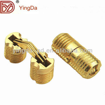 12mm cylindrical concealed hinge/ alloy concealed hinge