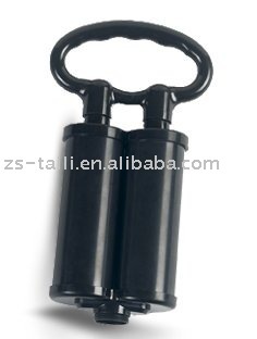 Double pumps for vacuum air out from vacuum storage bag