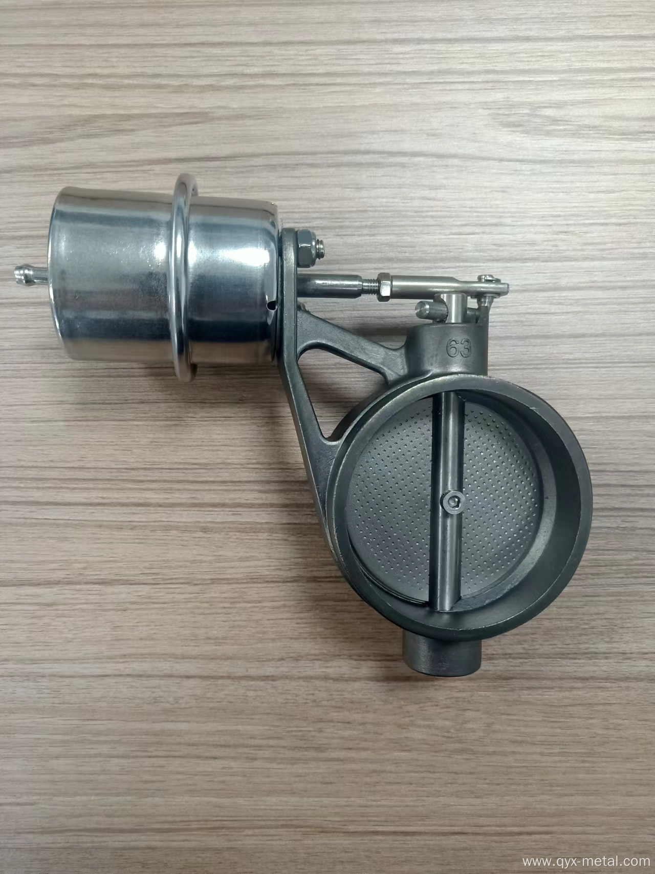 normally closed electronic titanium exhaust vacuum valve