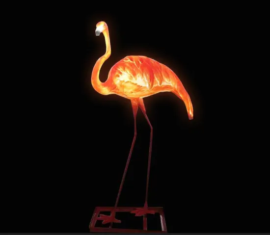 Outdoor Flamingo H Lights