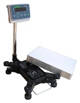 Durable & Reliable Aluminum Bench Scale with Stainless Steel Weighing Pan