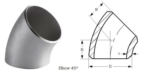 3 Sch 40 Long Radius Elbow