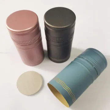 Offset printed Red Wine Screwcaps