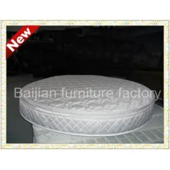 R01 Pocket Spring Pillow Top Round Mattress For Round Bed