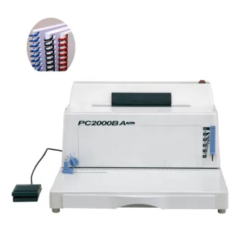 spiral coil binding machine punching and binding with low price