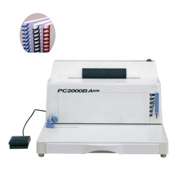 spiral coil binding machine punching and binding with low price
