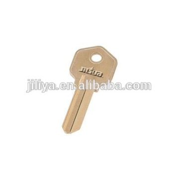 Nickel painted old blank custom motorcycle car door key tag