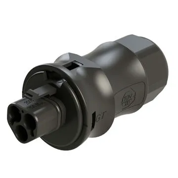 PV cable side, male connector, M25 standardized design, 3-pole, male, screw connection, 250V/25A