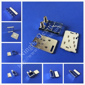 rf shield with connector