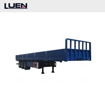 Used 4 Axle 80 Ton 40ft/45ft Flatbed Container Semi Trailer for Sale in Ghana
