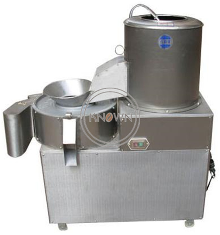 150-300kg/h Electric Fresh Potato Washer Peeler Machines Potato Strips Cutting Chips Stick Cutter Slicer Machine