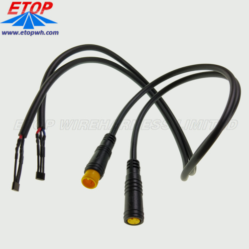 montaje de cable del sensor del conector de la ebike de la impermeabilización personalizada