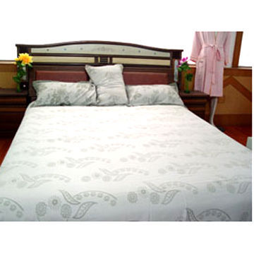 Queen Size Quilt Cover Set, Made of 100% Bamboo Fiber, for Hotel Use