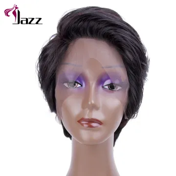 Latest Design 10a Grade Short Pixie Cut Human Hair Lace Wigs Brazilian Cuticle Aligned Raw Virgin Hair Pixie Cut Lace Front Wigs
