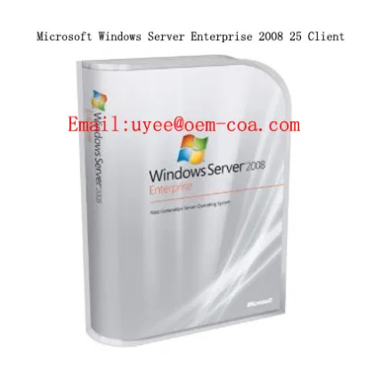 Windows Server 2008 R2 Enterprise OEM key(25CALs)
