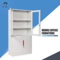 Commercial furniture steel glass door file cabinet