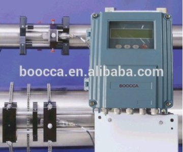 Ultrasonic oil flow meter