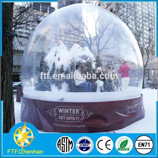 In 2015 selling Christmas decorations with high quality Christmas snow globe