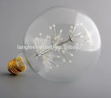 Firework LED E27 Glass Light E27