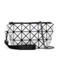 Geometric brushed women's bag fashion diamond shoulder handbag folding chainbag temperament bag