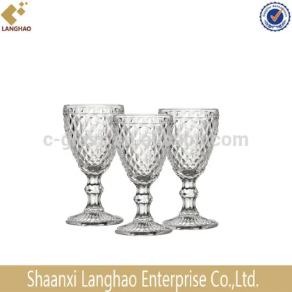 Hand Pressed Fruit Juice Glass