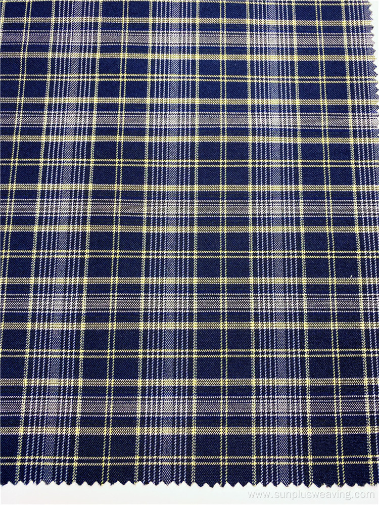 New style yarn dyed check bengaline fabric