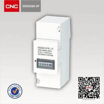 China supplier DDS226D-2P single phase two wire digital or anolog display din rail energy meter price