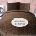 Najnowsze w stylu europejskim Bedspread King Size Velvet Bedspread