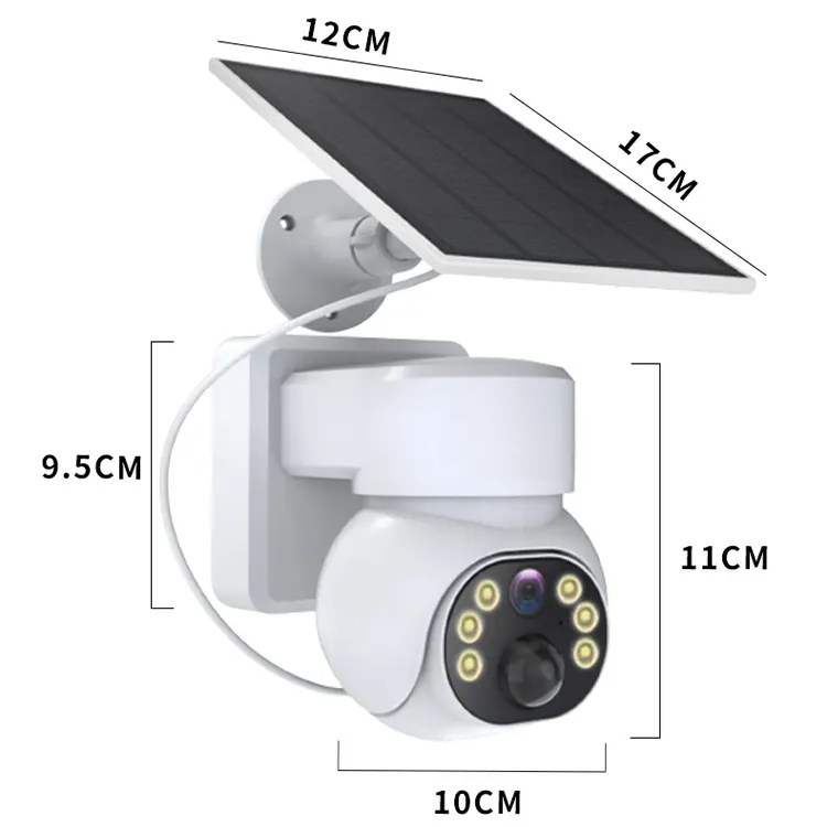 4g Lte Solar 1080p Battery Security Camera