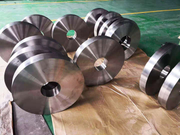 High precision titanium forged ring for industry using