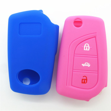 Classic Toyota 3 buttons silicone key cover