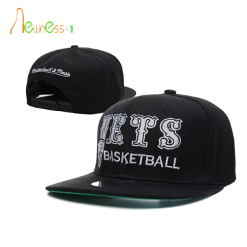 Desain mode bermain Hip-Hop datar Bill Snapback topi dengan kulit