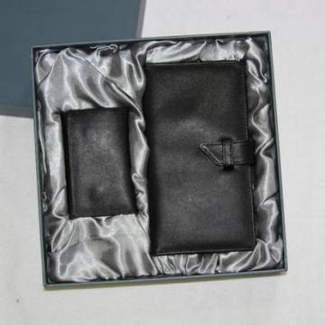 wallet genuine leather brand for business suits for man