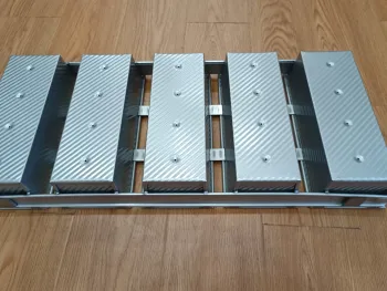 Rk Bakeware China 5 Straps Sodexo Bread Baking Pan Deli Bread Baking Pan Glazed for Wholesale Bakeries