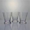 Graverad kreativ stamfri Crystal Martini Cocktail Glass