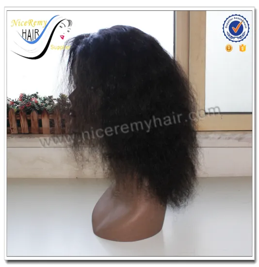 Wholesale new arrival 100% virgin human hair short afro kinky lace human hair wigs