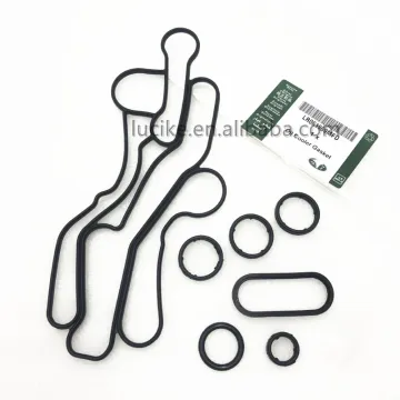 Engine Oil Cooler Gasket Kit LR061969 for Land Rover Models: Range Rover Discovery 5, Range Rover Sport, and Velar with 3.0TD Engine