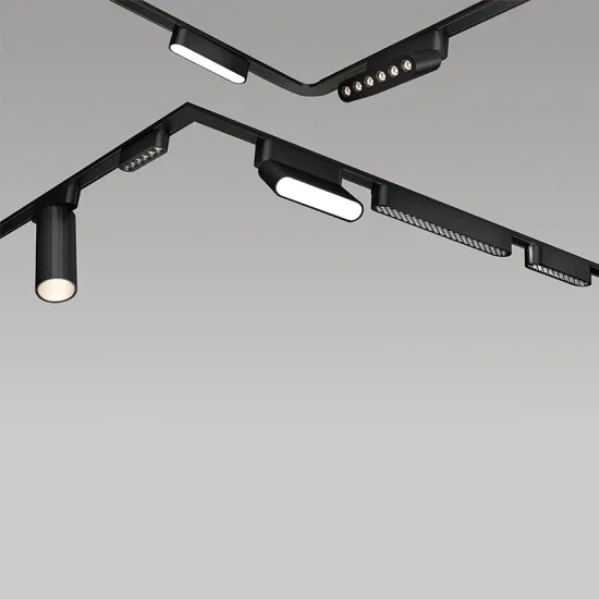 Stepless Dimming Grill Linear Pendant Lights for Restaurants