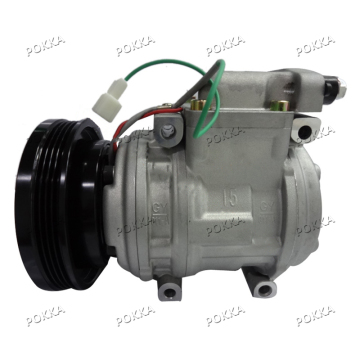Pokka 4PK 24V 10PA15 24V AC Auto Compressor pour Daewoo Excavator
