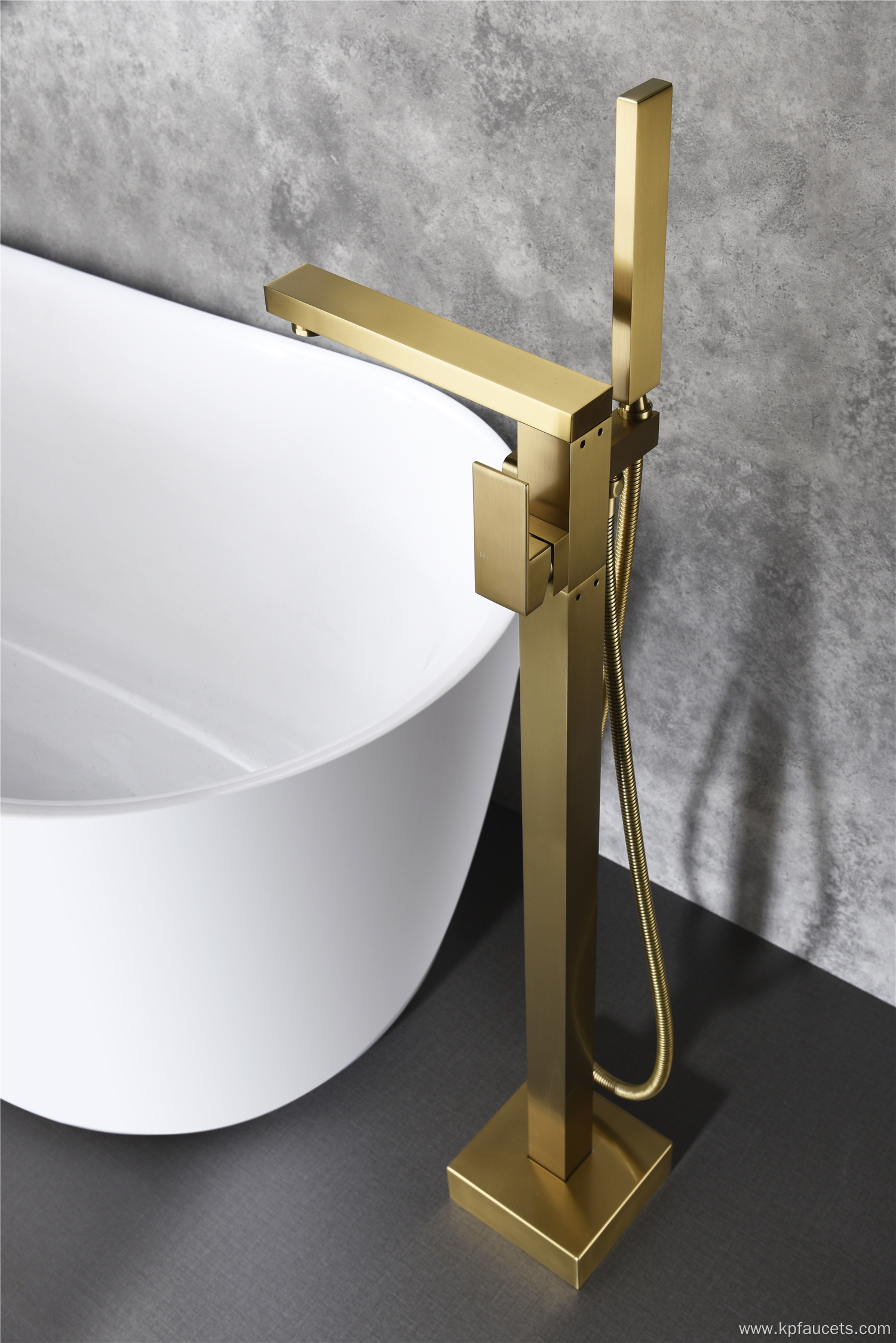 Gold Brass Bathroom Shower Faucet Sets Rain