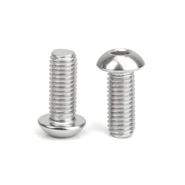 Stainless Steel Machine Round Flat Hex Socket Screw