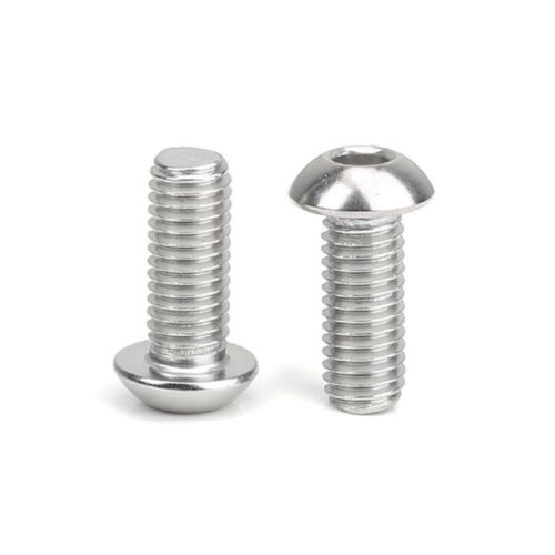 Stainless Steel Machine Round Flat Hex Socket Screw