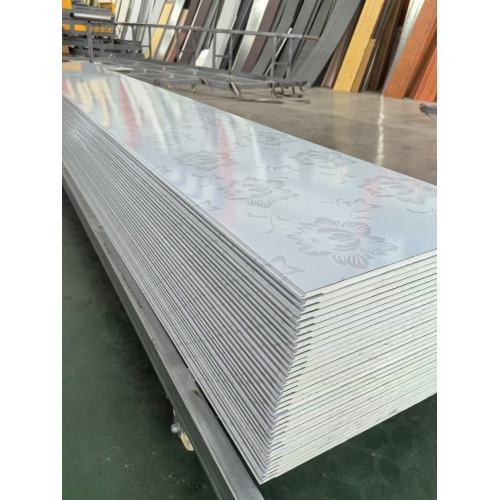 Elegant Silver Floral Pattern Metal Carved Panel Interior Wall Panel