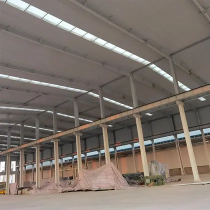 Large Span Steel Structure Workshop Metal Workshop Building