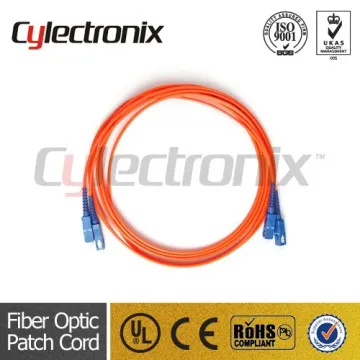 PC/UPC Duplex MM SC-SC Fiber Optic Patch Cord