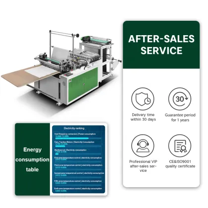 Computer Heat-Sealing and Cold-Cutting Plastic Bag Making Machine CX-600
