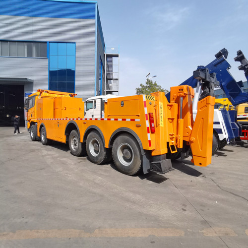 Шацман 40 тонн тяжелодушной эвакуатор вмешательства