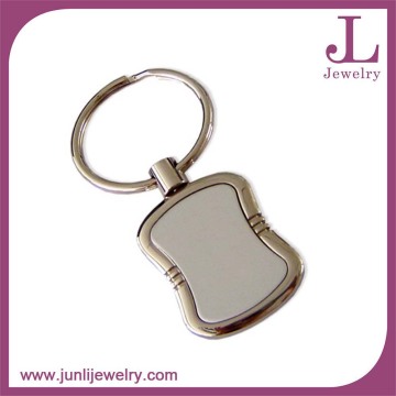 Popular Promotion Nickel Free Plating Metal Keychain Engraved Logo Custom Keychain
