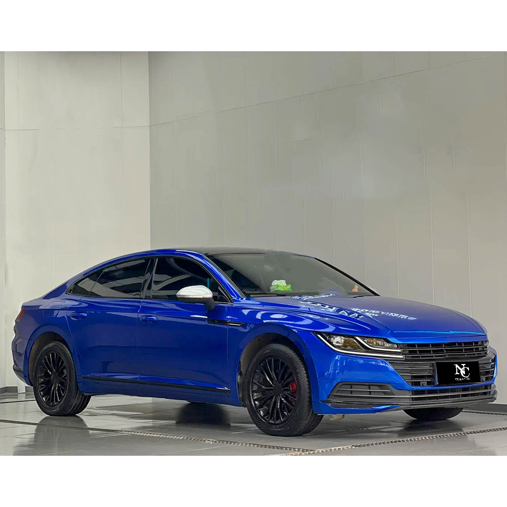 Liquid Metal Blueberry Auto Wrap