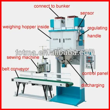 DSC-50 rice weighing and packing machine